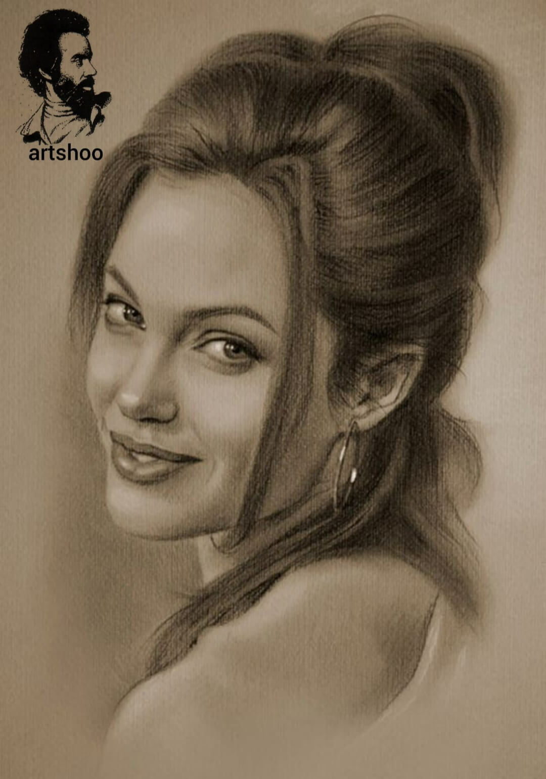 آموزش نقاشی سیاه قلم